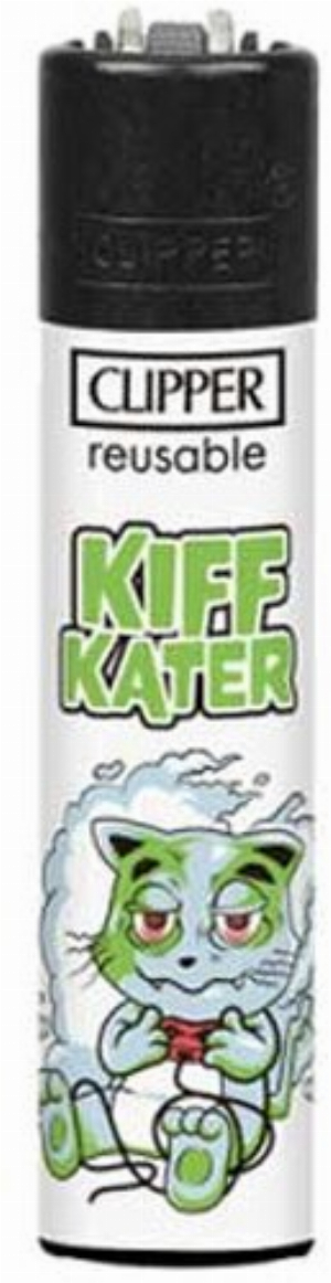 Clipper Feuerzeug Kater 4v4 KIFF KATER