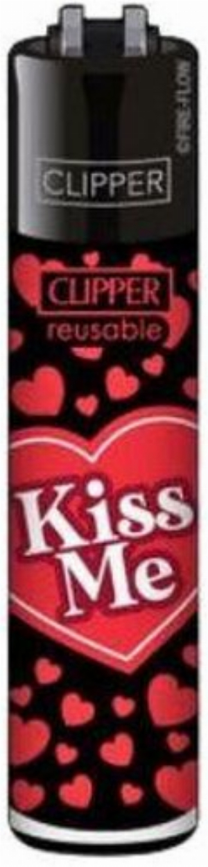 Clipper Feuerzeug Kiss Me 2 2v4