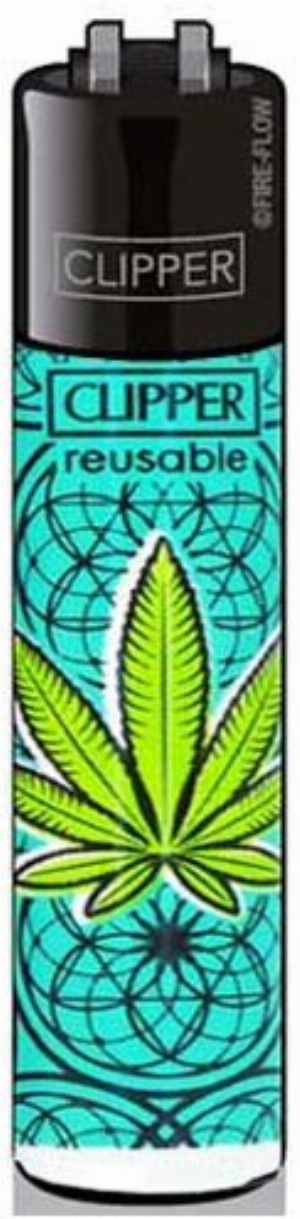 Clipper Feuerzeug Leaves 38 4v4