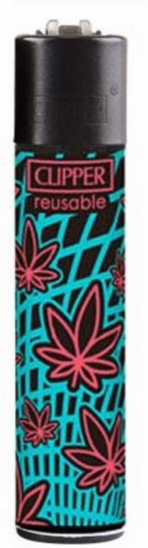 Clipper Feuerzeug Leaves 40 3v4 Hanfblatt