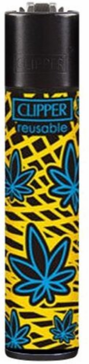 Clipper Feuerzeug Leaves 40 4v4 Hanfblatt