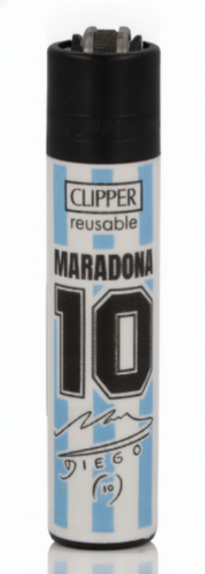 Clipper Feuerzeug Maradona Nr. 1v4