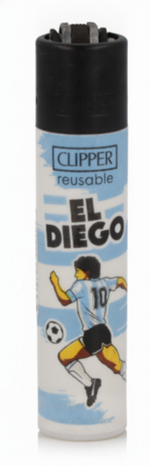 Clipper Feuerzeug Maradona Nr. 2v4
