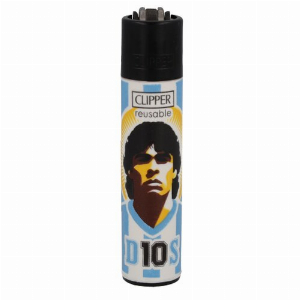 Clipper Feuerzeug Maradona Nr. 3v4