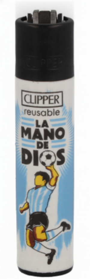 Clipper Feuerzeug Maradona Nr.4v4