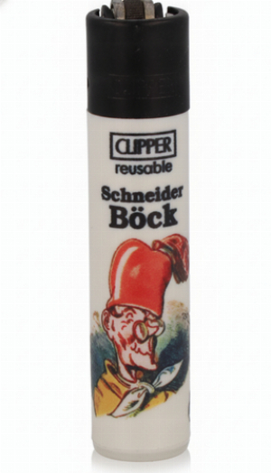Clipper Feuerzeug Max und Moritz 3v4