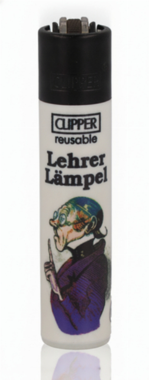 Clipper Feuerzeug Max und Moritz 4v4