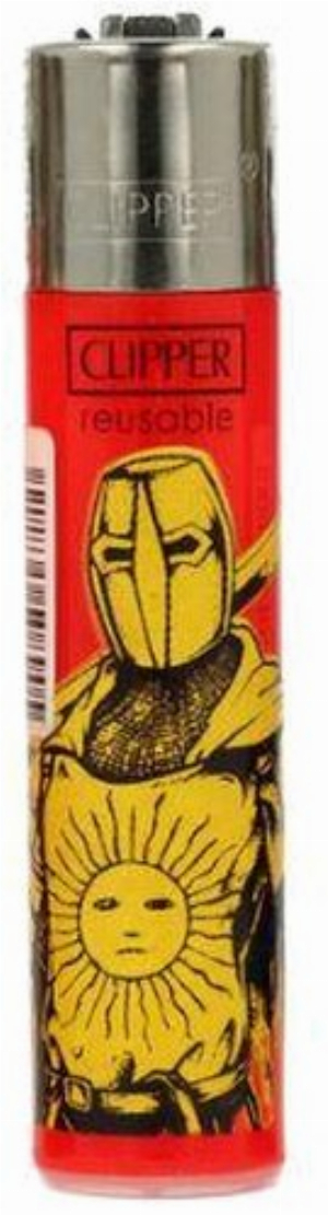 Clipper Feuerzeug Medieval Theme 3 2v4 Ritter