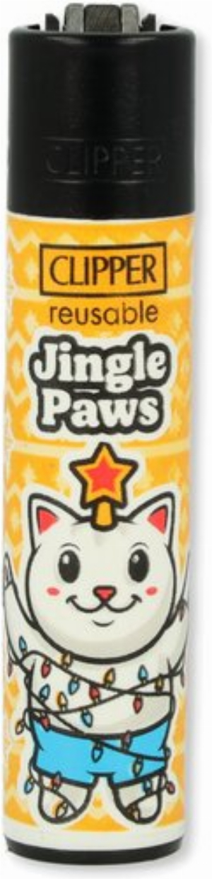 Clipper Feuerzeug Meowy Catmas 3v4
