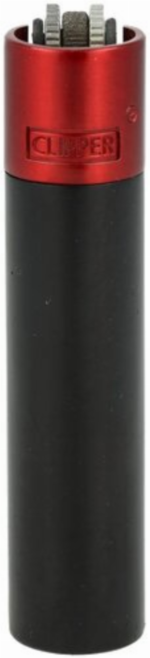 Clipper Feuerzeug Metall Lava Schwarz