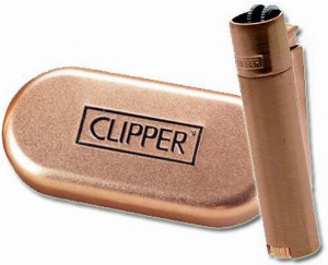 Clipper Feuerzeug Metall Rose Gold 