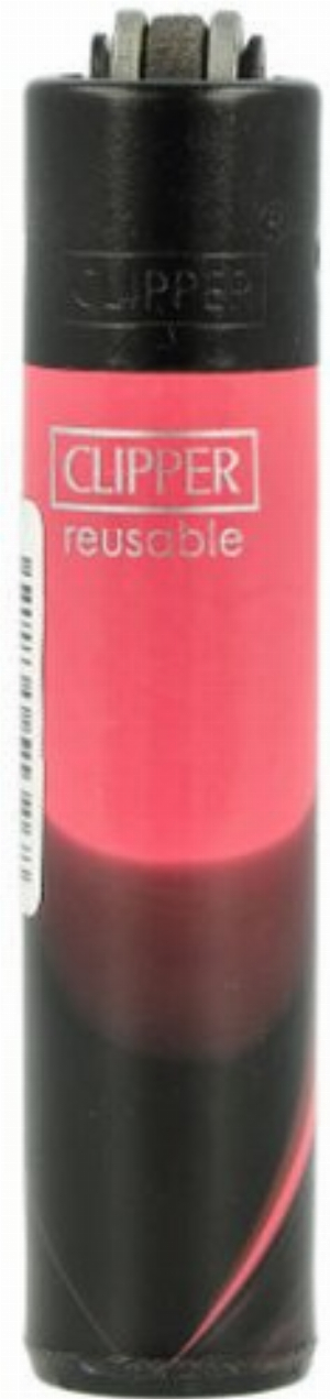 Clipper Feuerzeug Mini Nebula Mix 1 3v4 Rosa-Schwarz