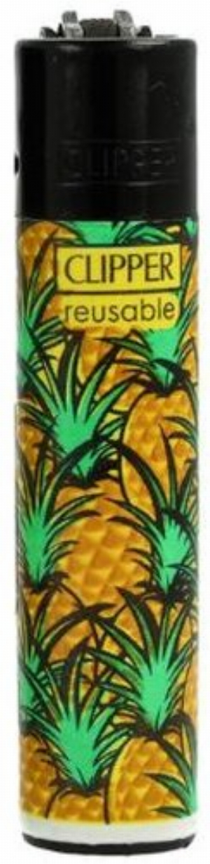 Clipper Feuerzeug Mix Pattern 4v4 Ananas