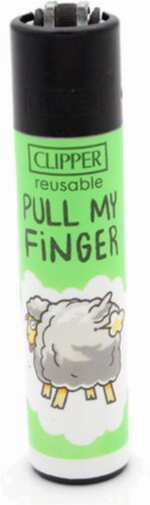 Clipper Feuerzeug Mix Slogan #4 1v4