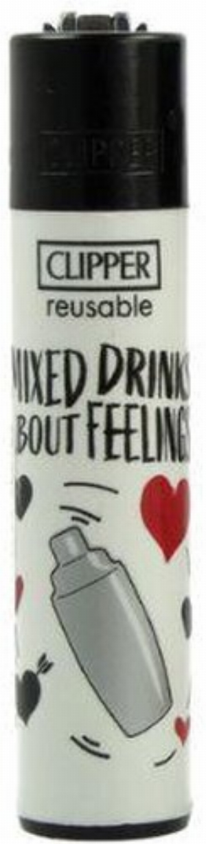 Clipper Feuerzeug Mixed Feelings 1v4 MIXED DRINKS ABOUT FEELINGS