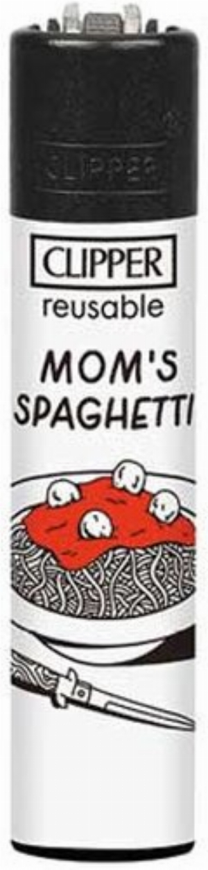 Clipper Feuerzeug Mom 1v4 MOM`S SPAGHETTI