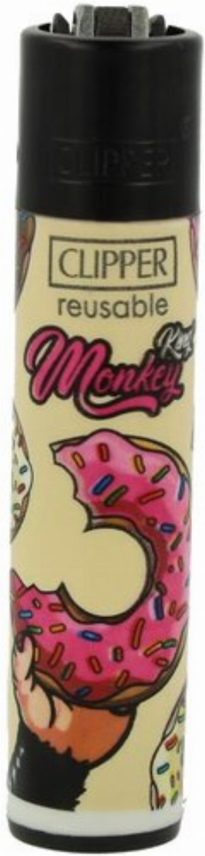 Clipper Feuerzeug Monkey King Donuts 1v2