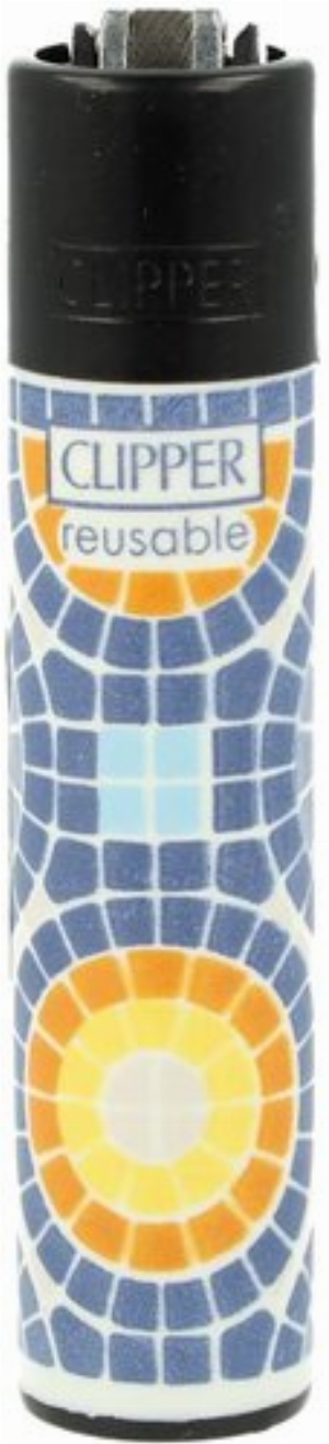 Clipper Feuerzeug Mosaic Pattern 2v4 Mosaikmuster