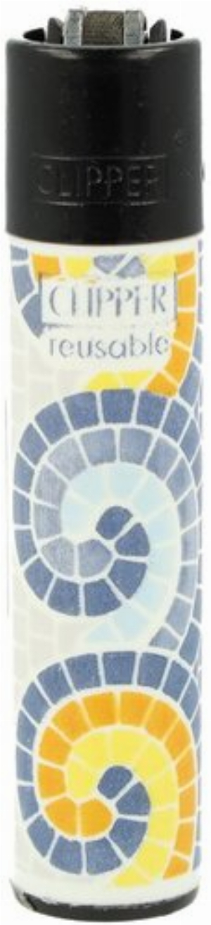 Clipper Feuerzeug Mosaic Pattern 3v4 Mosaikmuster