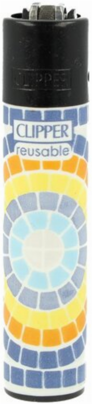 Clipper Feuerzeug Mosaic Pattern 4v4 Mosaikmuster