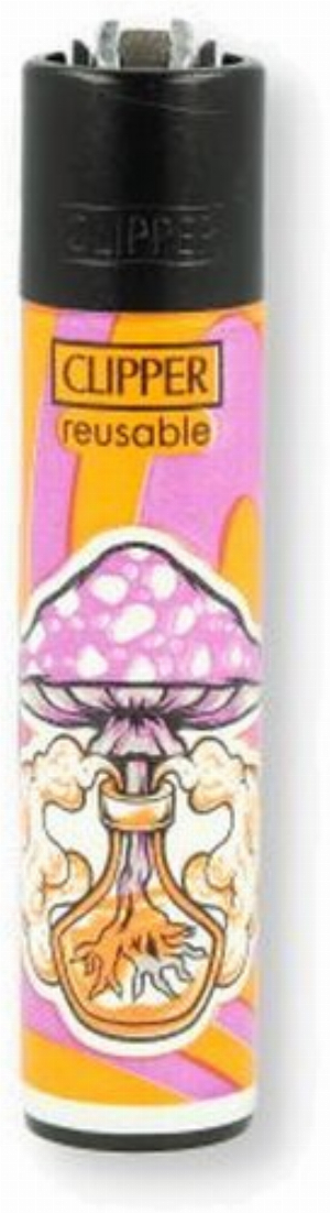 Clipper Feuerzeug Mushroom Raid 2 v 4