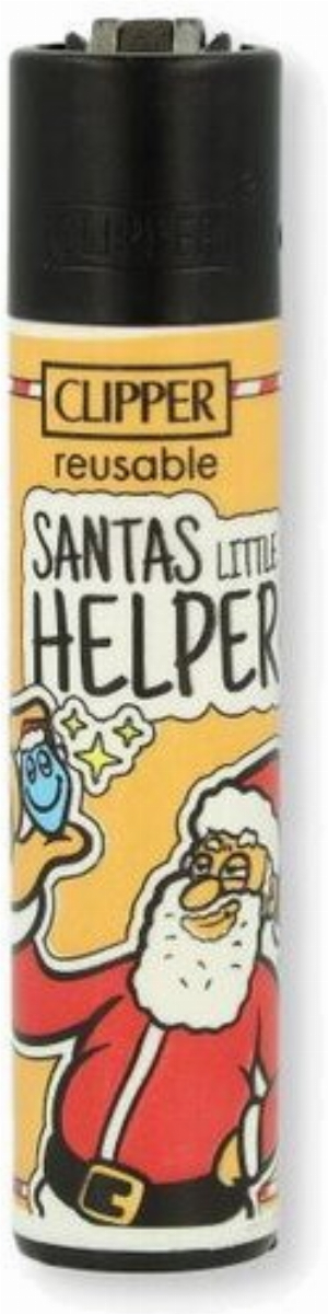 Clipper Feuerzeug Naughty Santa 1 v 4