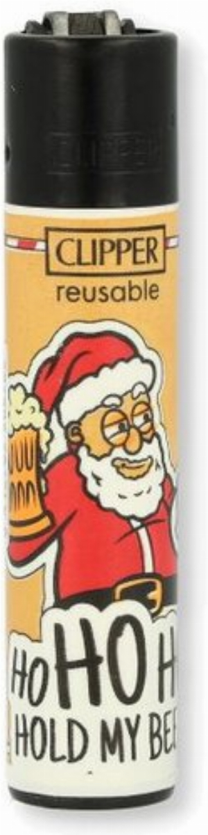 Clipper Feuerzeug Naughty Santa 2 v 4