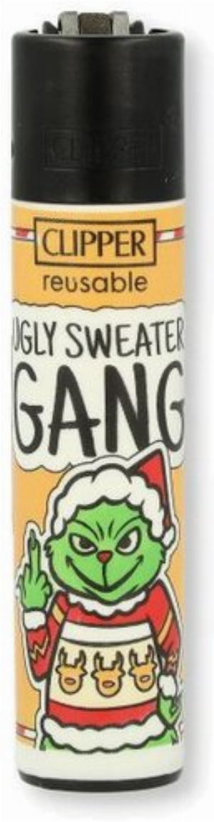 Clipper Feuerzeug Naughty Santa 4 v 4