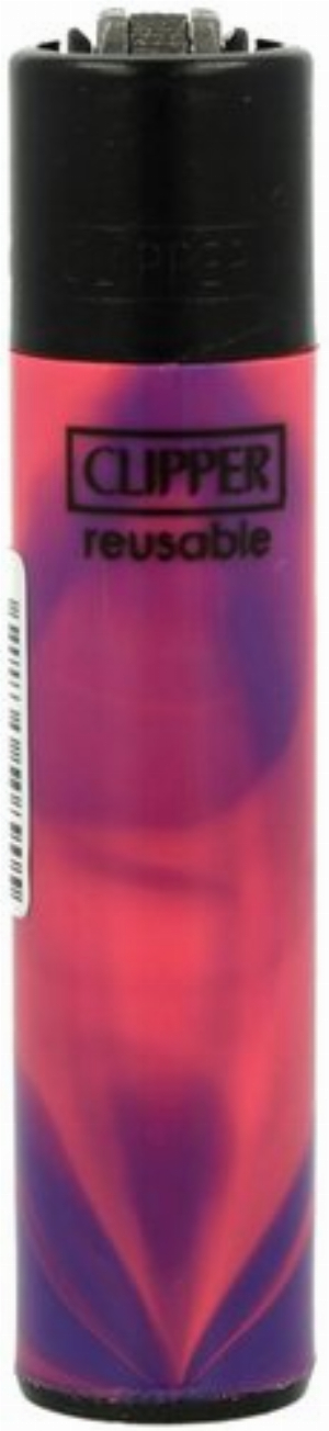 Clipper Feuerzeug Nebula Mix 2 3v4 Pink-Lila