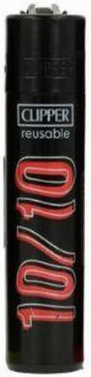 Clipper Feuerzeug New Impact 7v8 10/10
