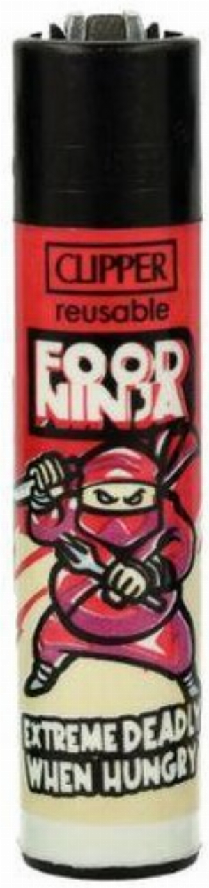 Clipper Feuerzeug Ninjas 2v4