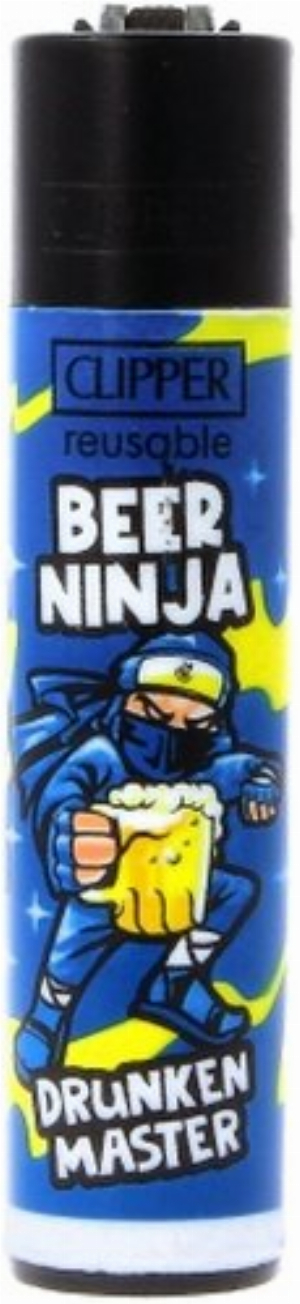 Clipper Feuerzeug Ninjas 3v4