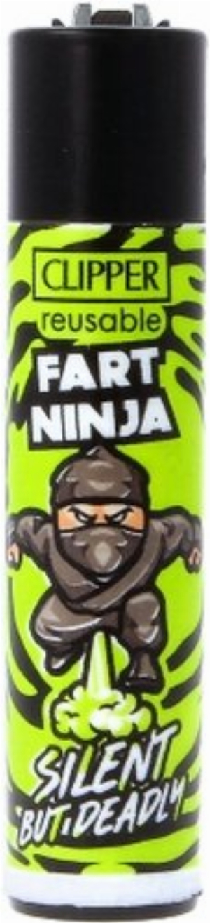 Clipper Feuerzeug Ninjas 4v4