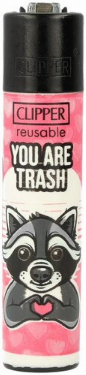 Clipper Feuerzeug No Brain No Pain 1v4