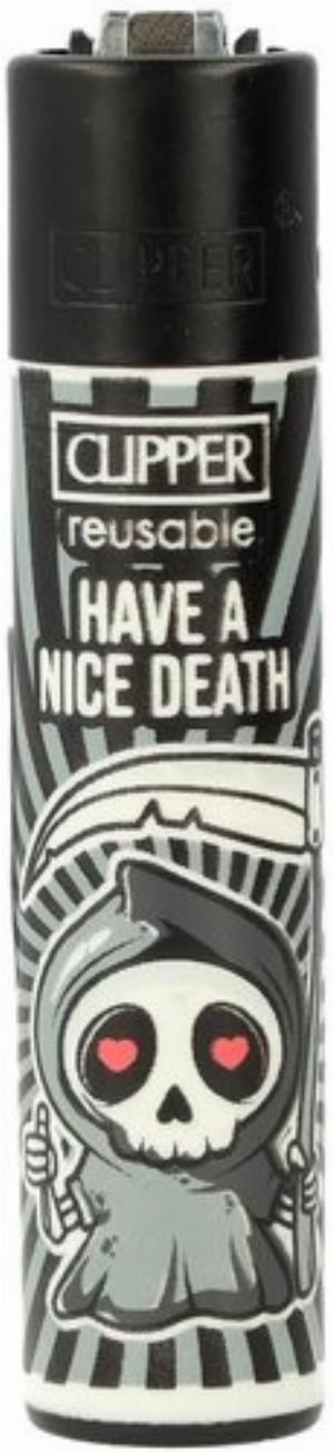 Clipper Feuerzeug No Brain No Pain 2v4