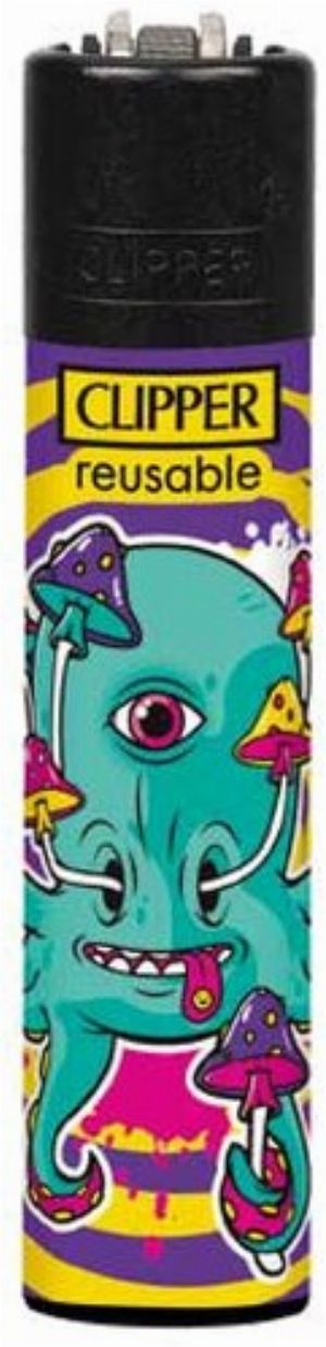 Clipper Feuerzeug Octopusse 2v4