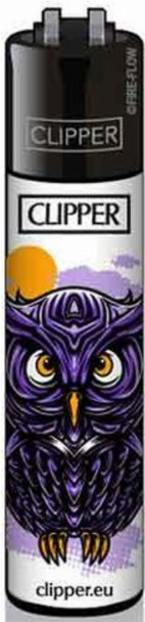 Clipper Feuerzeug Owls 3v4