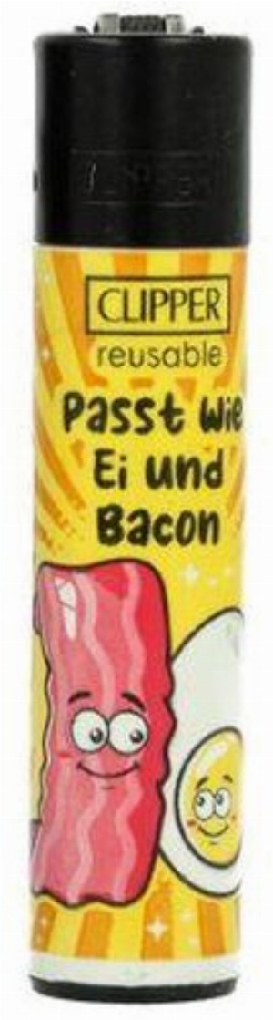 Clipper Feuerzeug Passt! 4v4 Passt wie Ei und Bacon