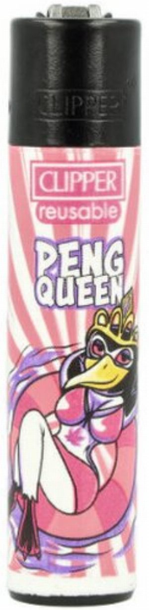 Clipper Feuerzeug Penguin 2 2v4 PENG QUEEN