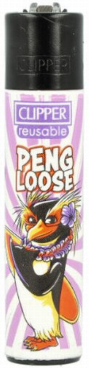 Clipper Feuerzeug Penguin 2 4v4 PENG LOOSE