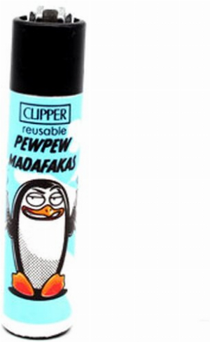 Clipper Feuerzeug Pinguine 2 2v4