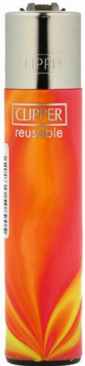 Clipper Feuerzeug Pink Nebula 1v4 Pink-Orange