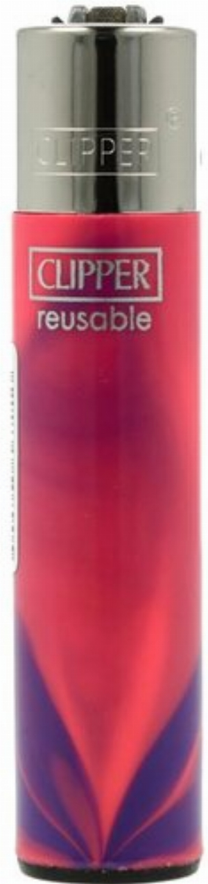 Clipper Feuerzeug Pink Nebula 2v4 Pink-Lila
