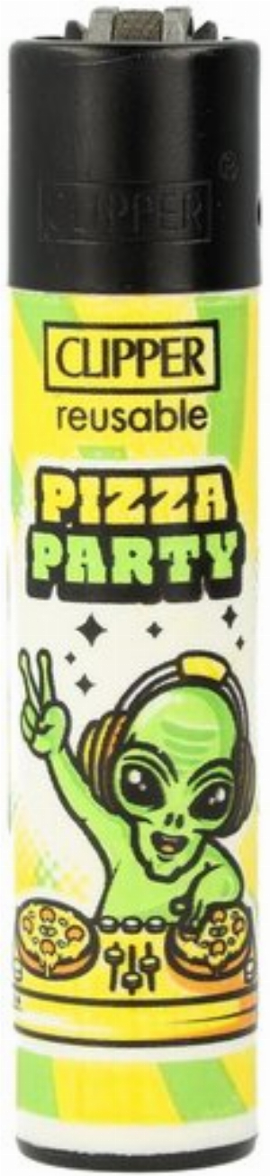 Clipper Feuerzeug Pizza 3v4