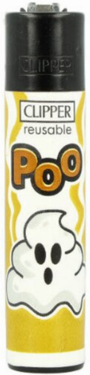 Clipper Feuerzeug Poo 2 1v4 POO