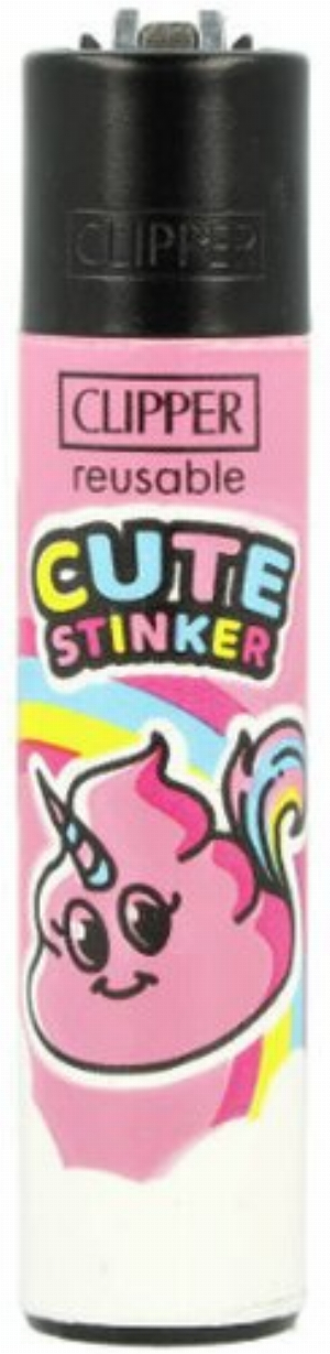 Clipper Feuerzeug Poo 2 2v4 CUTE STINKER