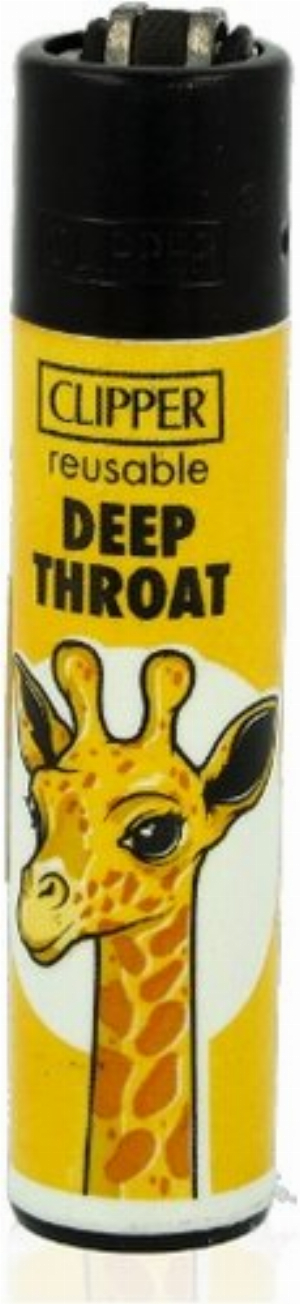 Clipper Feuerzeug Porn Slogan 3 - 3v4 DEEP THROAT