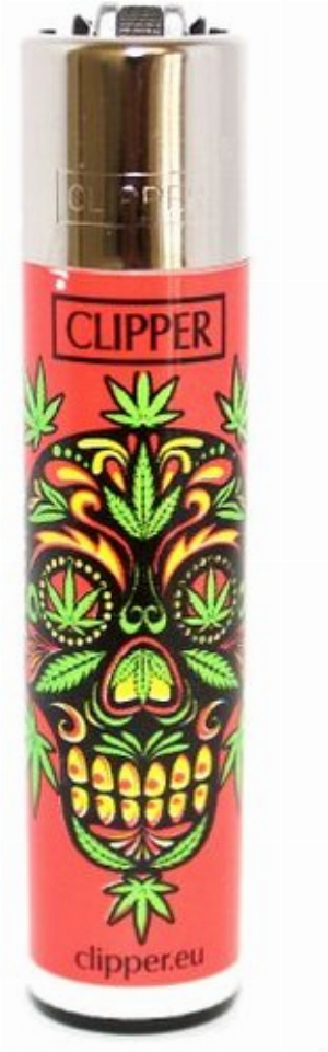 Clipper Feuerzeug PSY WEED - 1/4