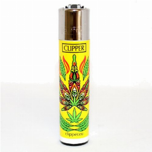 Clipper Feuerzeug PSY WEED - 3/4
