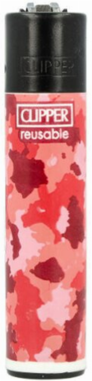 Clipper Feuerzeug Red Camouflage 2v4 Tarnmuster Nr.2